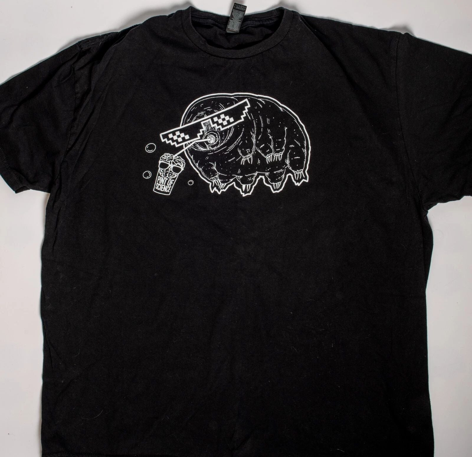 NEW Pint of Science "Tardigrade" Black T-shirts size XL