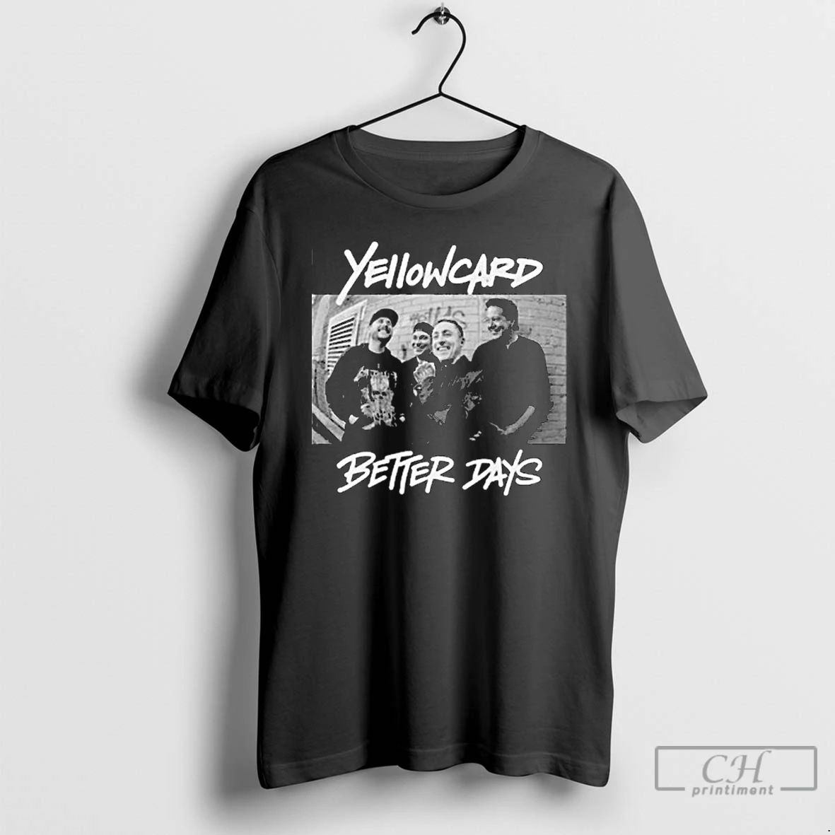 Classic Yellowcard Rock Band Better Days Long Sleve T Shirts