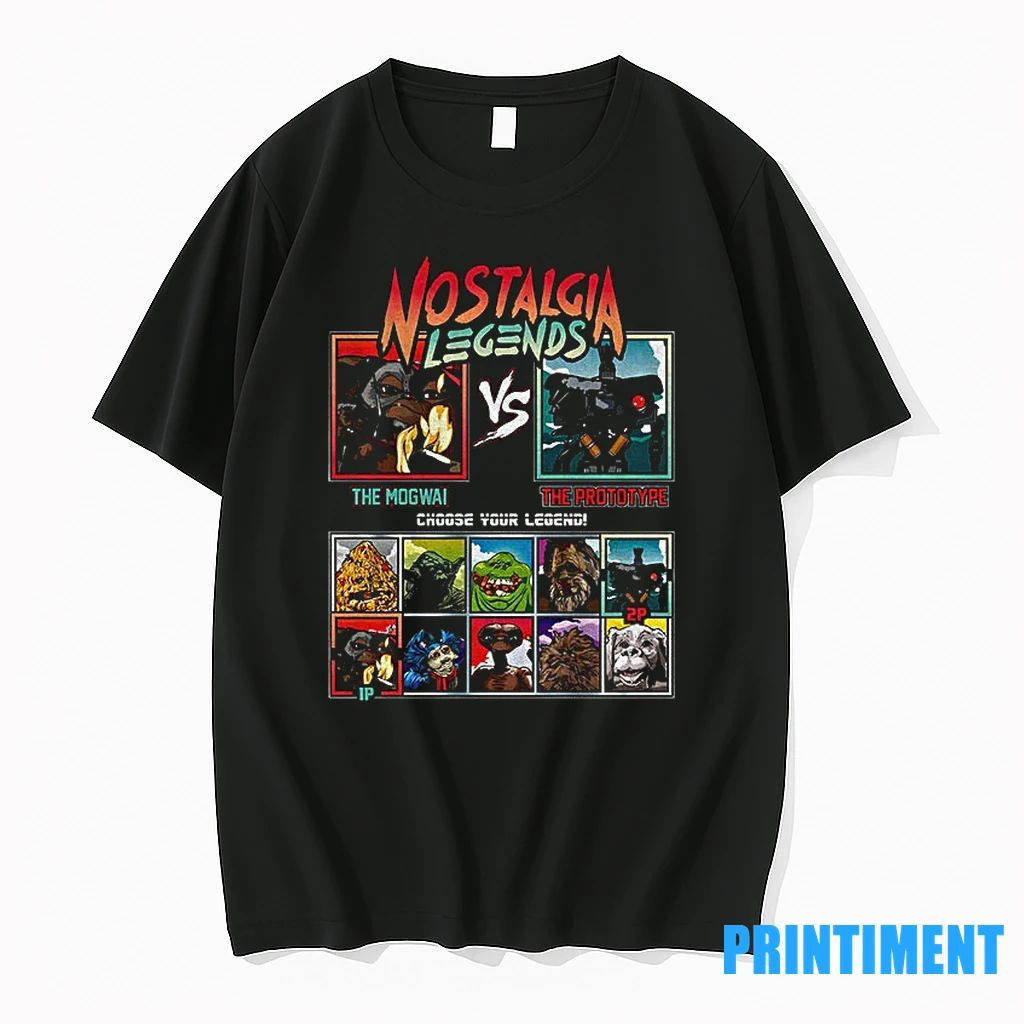 Nostalgia Legends The Mogwai Vs The Prototype Choose Your Legend Tshirts Sweater