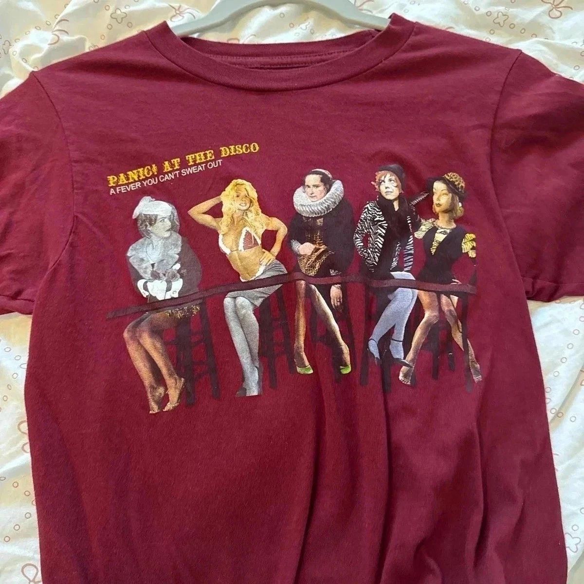 Panic At The Disco A Fever You Cant Sweat Out Maroon S-5XL
