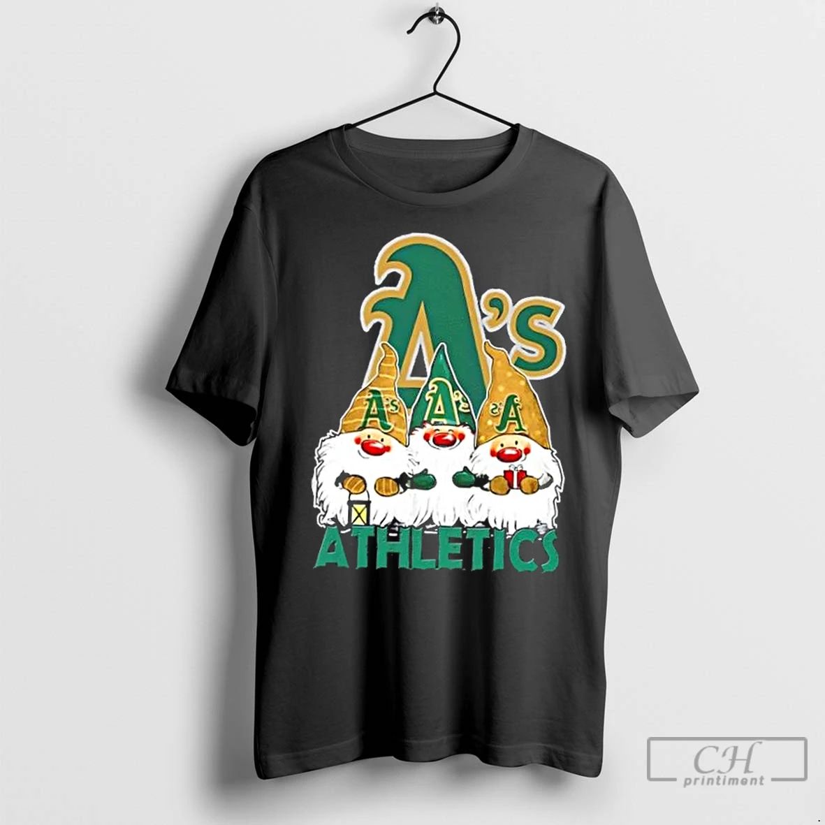 Classic Oakland Athletics X Gnomes Xmas Christmas
