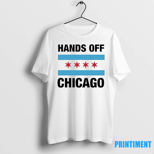 Hands Off Chicago Flag Tshirts Sweater