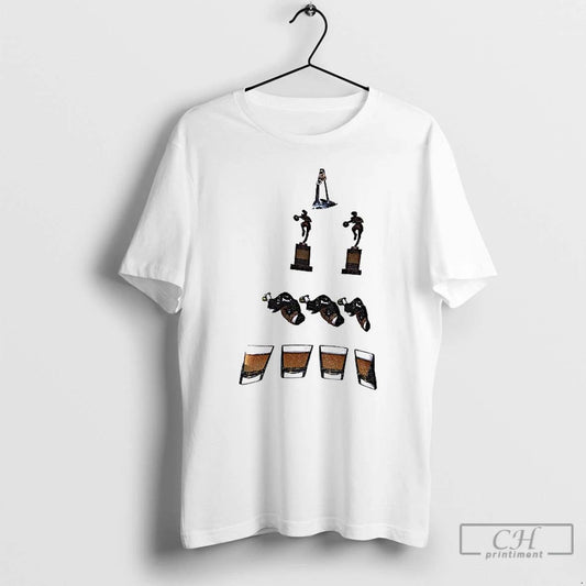Classic Wnba Aja Wilson Parade 4 Shots Night T Shirts