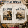Alan Jackson Chasin’ That Neon Rainbow Country Music 3D T-Shirt