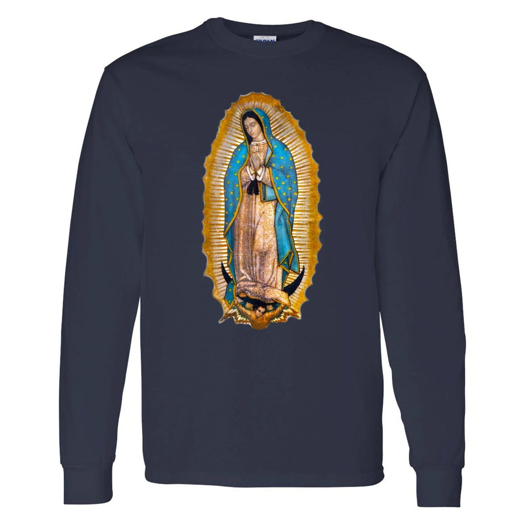 Our Lady of Guadalupe Virgin Mary Mother of Jesus Catholic Long Sleeve Shirt