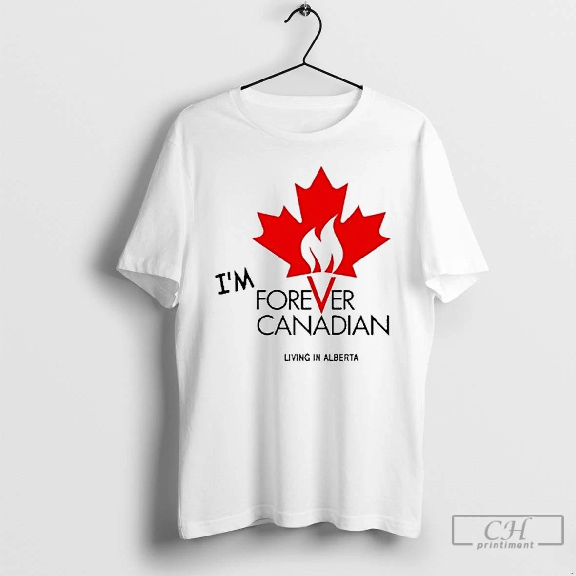 Classic Thomas Lukaszuk Im Forever Canadian Living In Alberta T Shirts