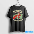 Santa All I Want For Christmas Is For It To Be Over Tshirts Sweater