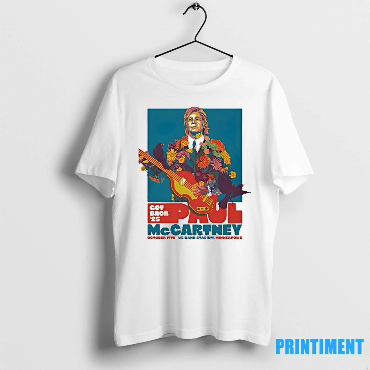 Paul Mccartney Got Back 2025 Minneapolis Event Art Tshirts Sweater