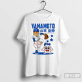 Premium Yoshinobu Yamamoto Los Angeles Dodgers Superstar Cartoon T Shirts