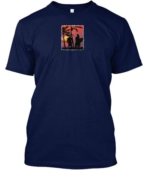 Surfers T-Shirt Made in the USA Size S to 5XL