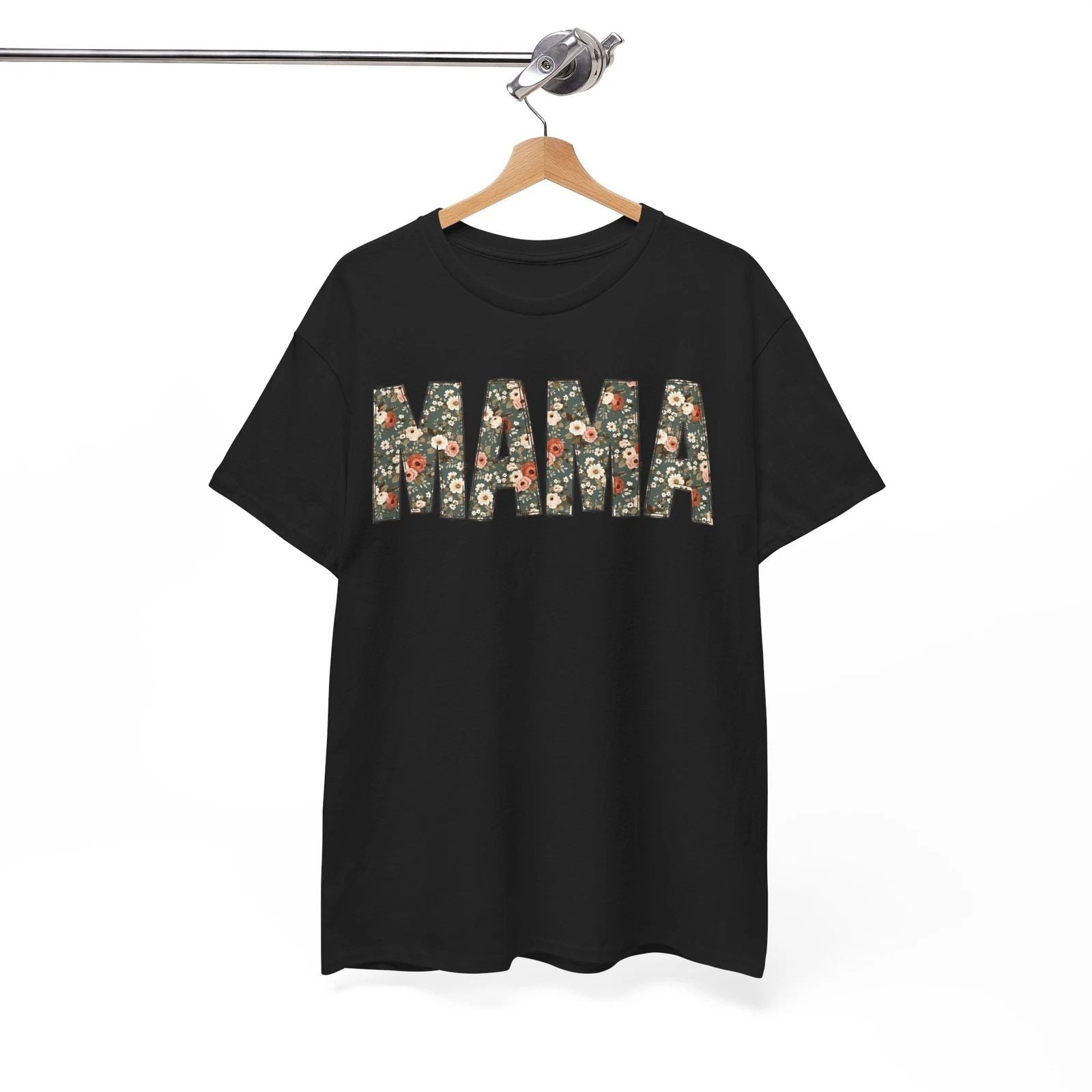 Mama Floral T-Shirt - Trendy Flower Tee for Free Spirits & Hippie Vibes