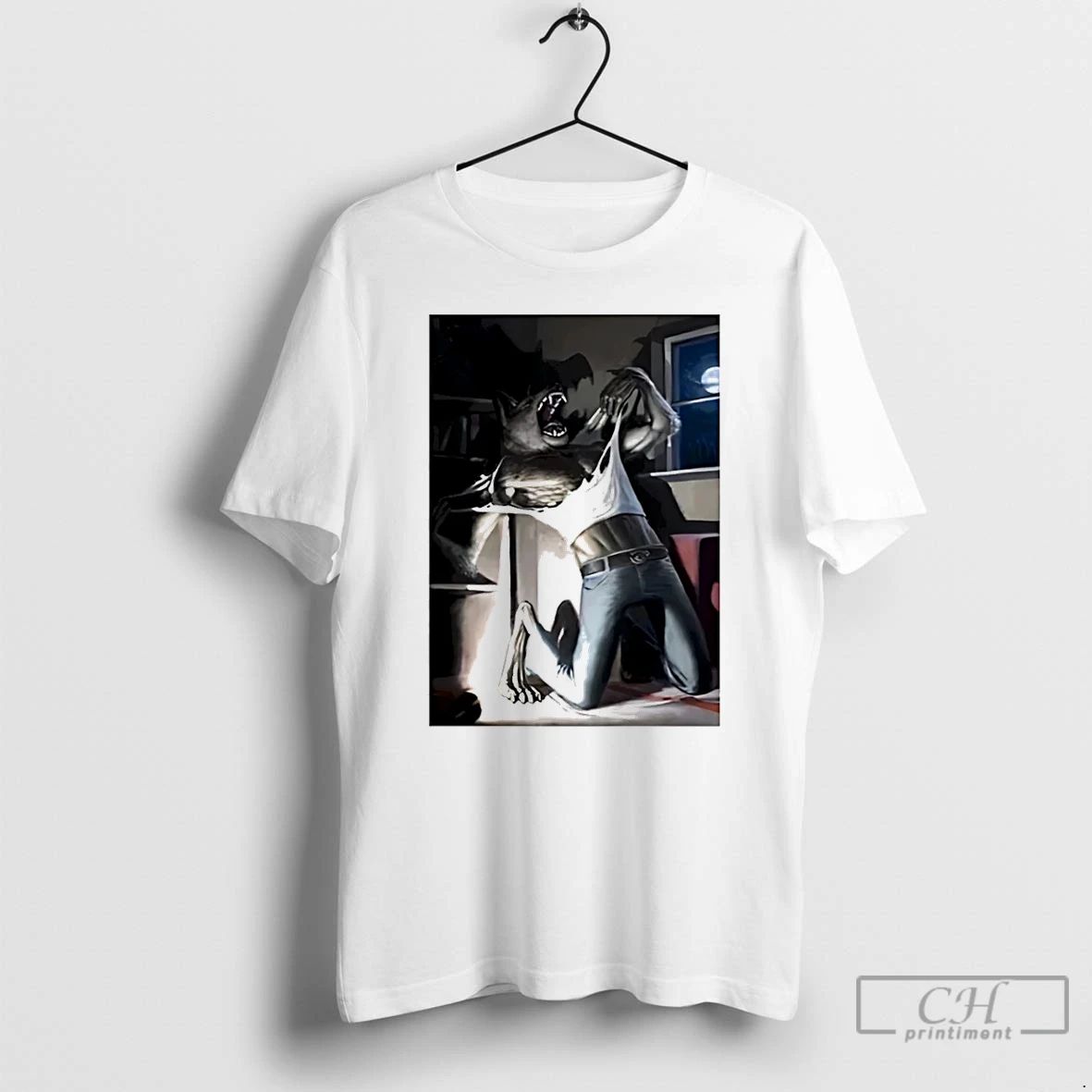 Premium Wolf Ripping Tearing T Shirts