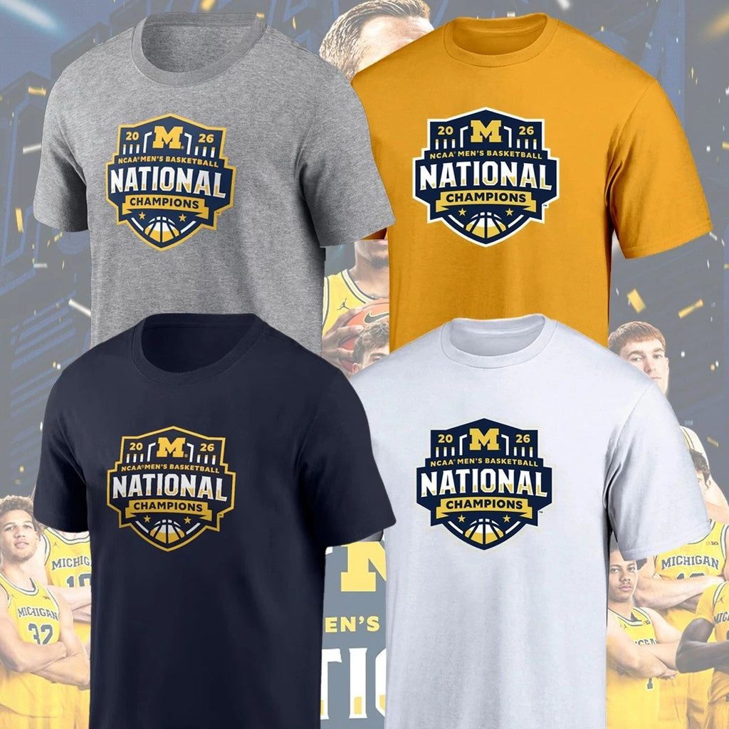 NEW! Michigan Basketball National Champs 2026 Gift For Fans S-5XL FASTSHIP