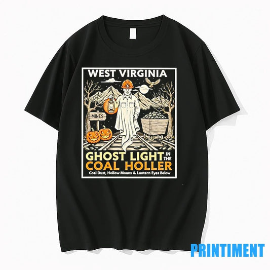West Virginia Ghost Light In The Coal Holler Halloween Tshirts Sweater