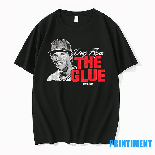 Doug Flynn The Glue Cincinnati Reds 1975 1976 Tshirts Sweater