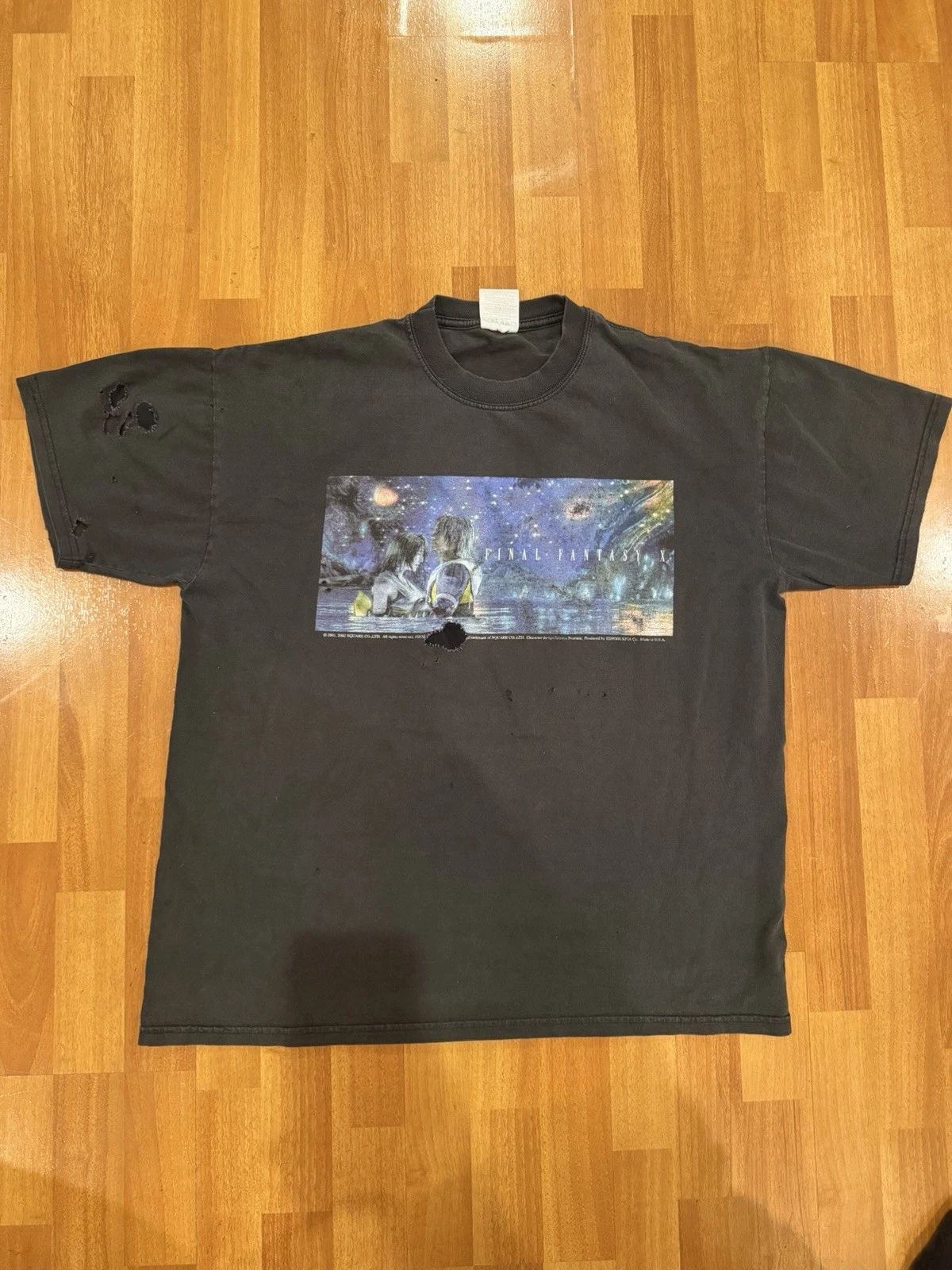 vintage final fantasy x shirt