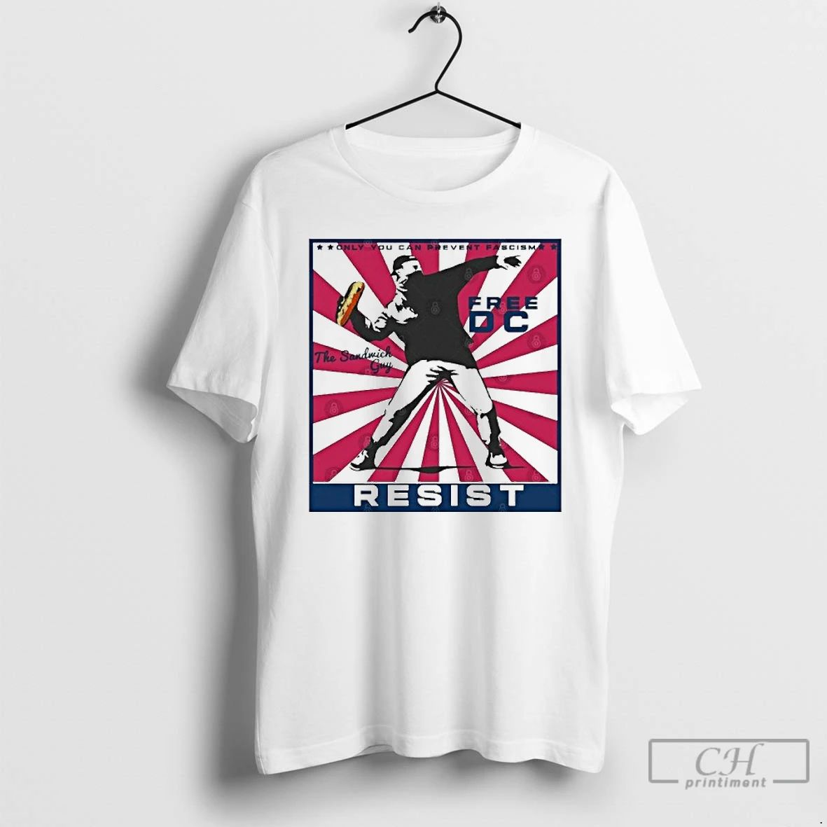 Premium Resist Sandwich Guy Free Dc T Shirts