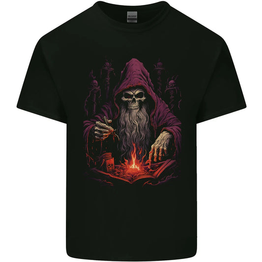 Fantasy Wizard Warlock 7 Mens Cotton T-Shirt Tee Top