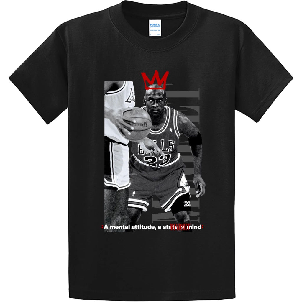 NEW STREETWEAR ON DEMAND 23 MJ MINDSET VOL 2 BLACK TEE SHIRT S-6XL MADE IN USA
