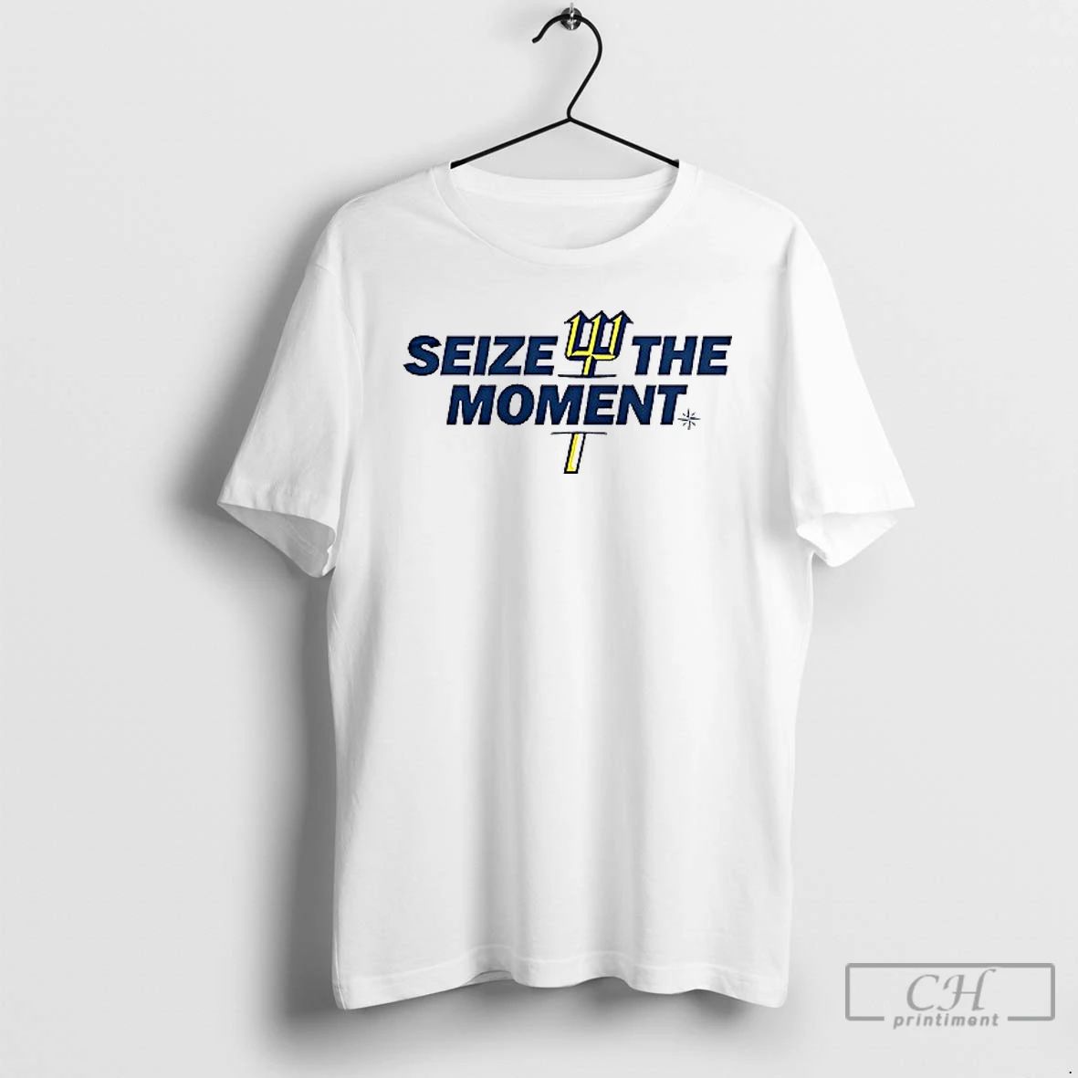 Seattle Mariners Seize The Moment Logo T Shirts
