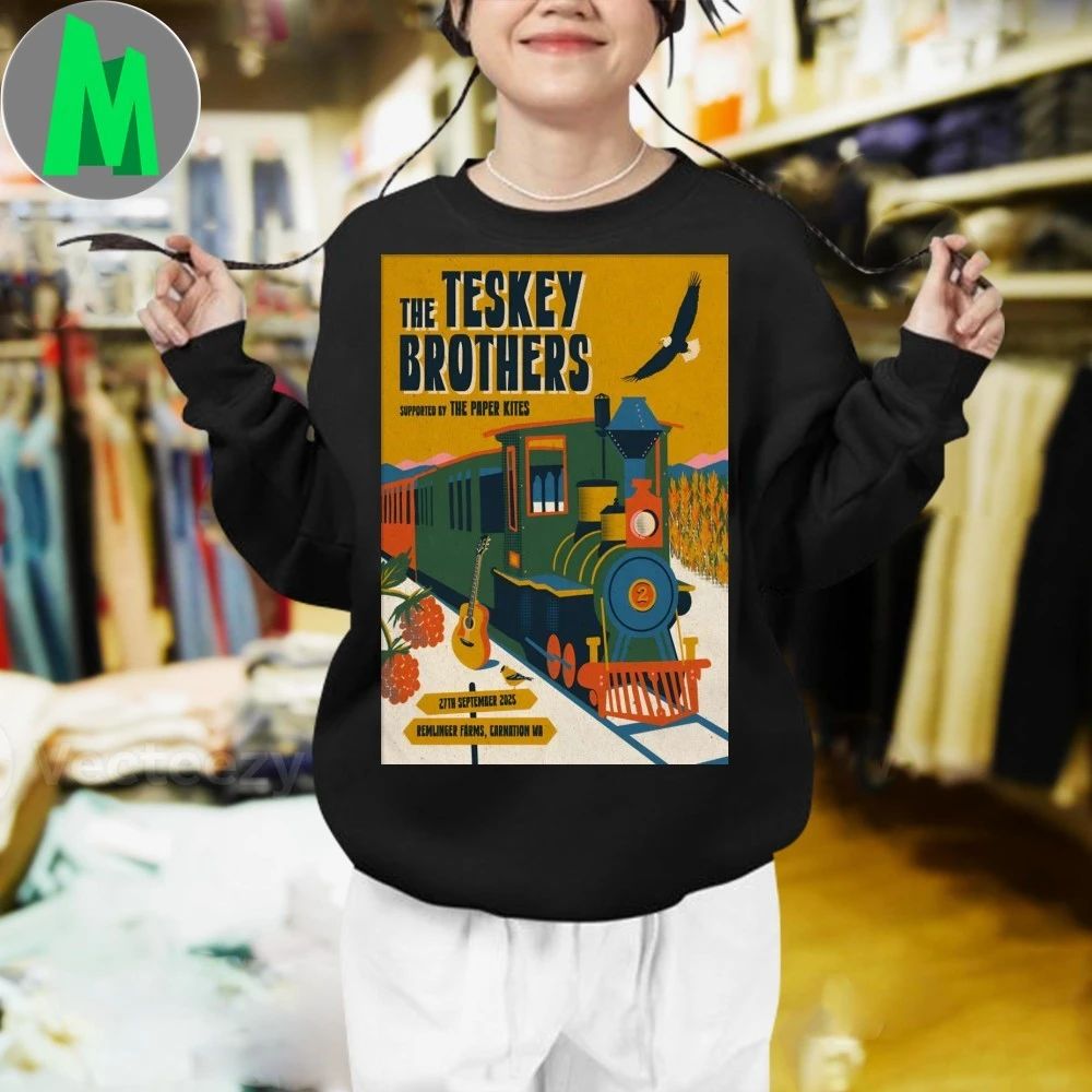 The Teskey Brothers September 27 2025 Remlinger Farms In Carnation WA Poster Shirt