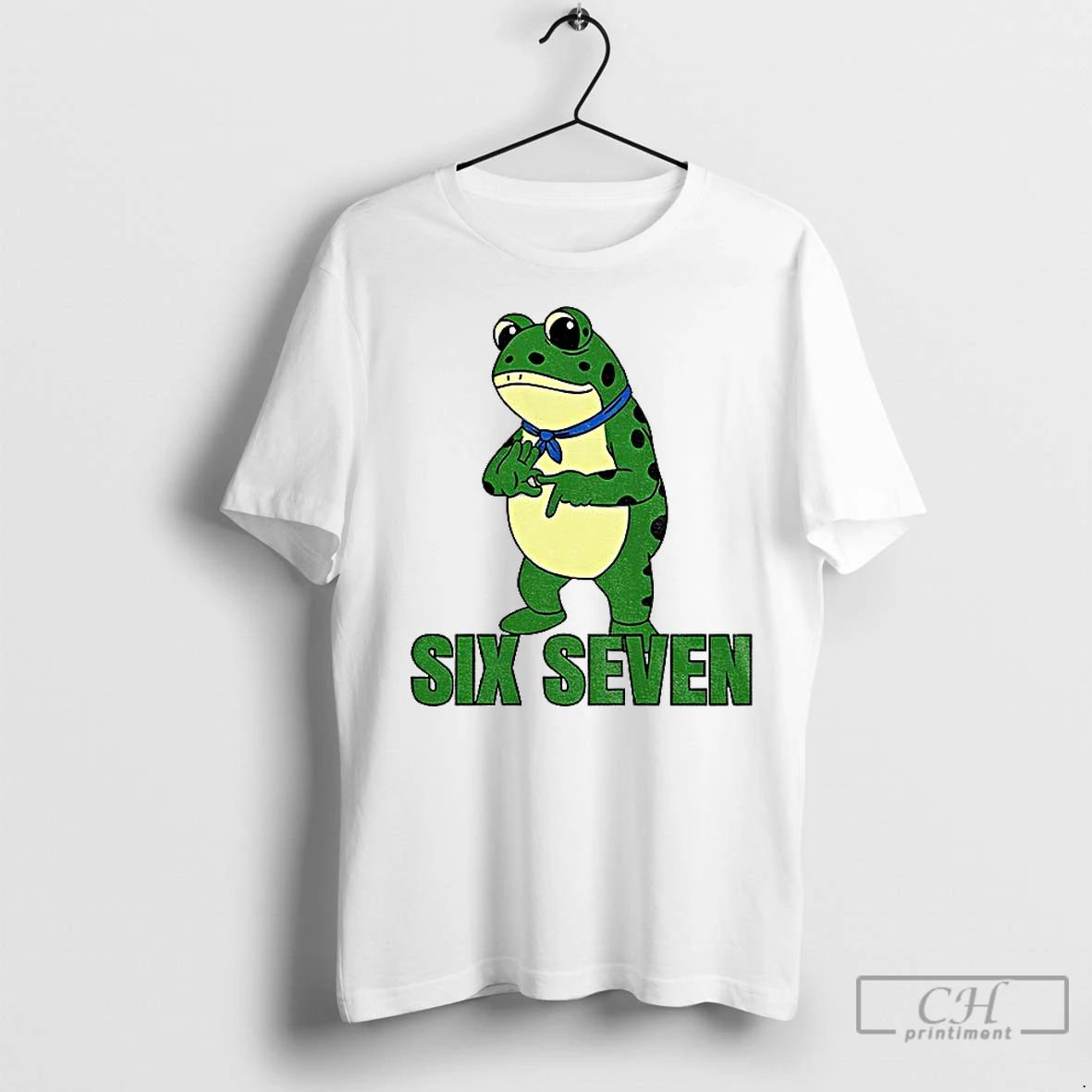 Classic Portland Frog 6 7 Six Seven Meme