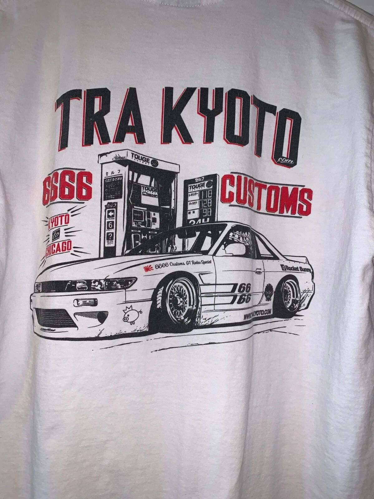 TOUGE FACTORY TRA KYOTO CUSTOMS MENS MEDIUM SHIRT