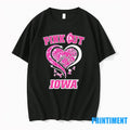 Iowa Hawkeyes Pink Out Breast Cancer Tshirts Sweater