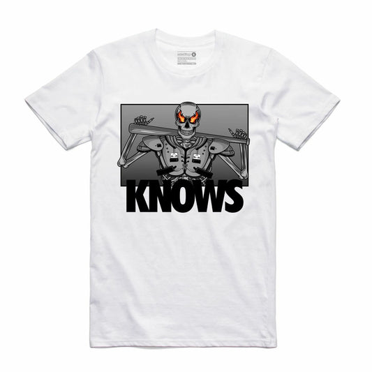 NEW Streetwear on Demand BO JAX FLAMES WHITE Tee Shirt SM-3XL MADE IN USA
