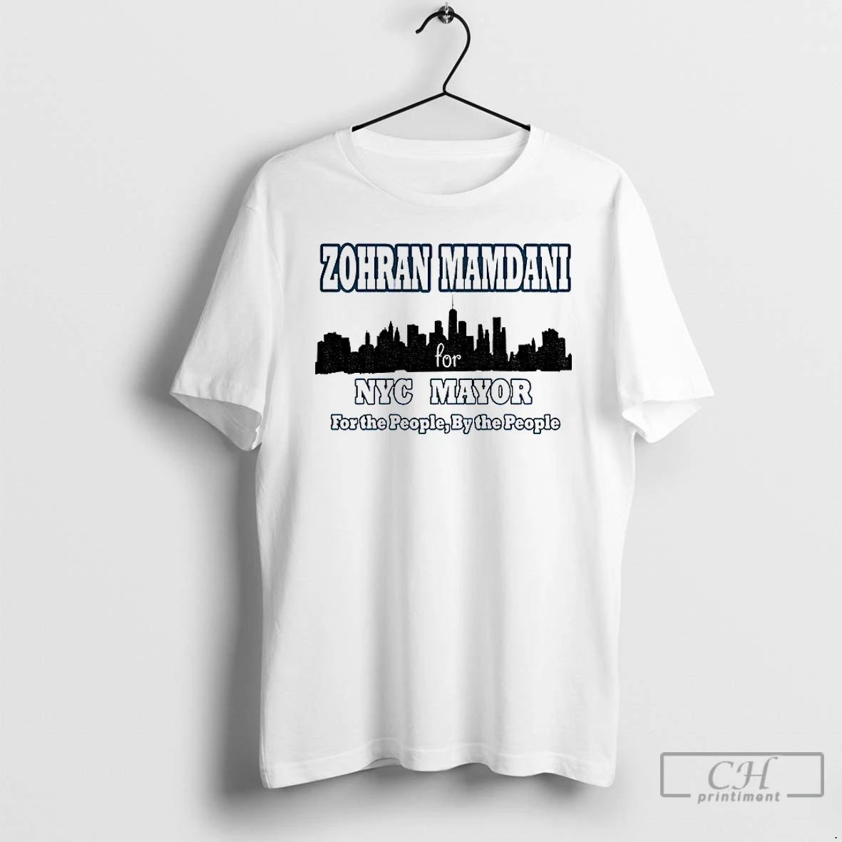 Premium Zohran Mamdani Nyc Mayor 2025 For The People By The People T Shirts