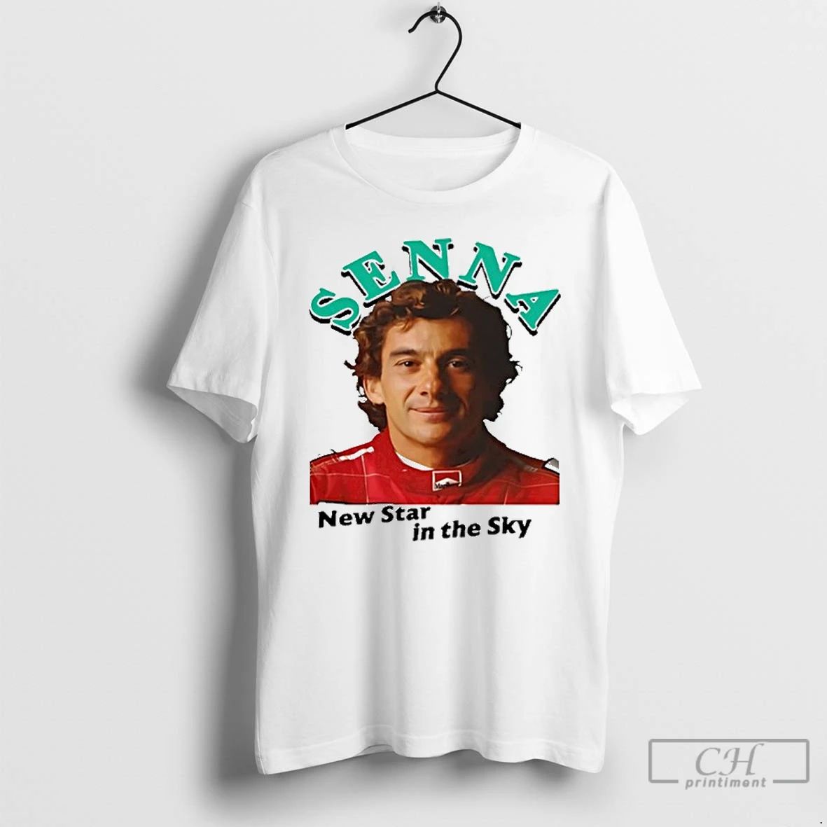 Premium Senna New Star In The Sky Lewis Hamilton T Shirts