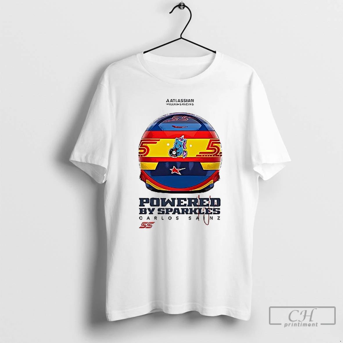 Premium Atlassian Williams Racing Powered By Sparkles Signature T Shirts