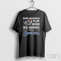 Classic Some Grandmas Play Bingo Real Grandmas Watch Milwaukee Brewers Baseball Diamond Heart T Shirts