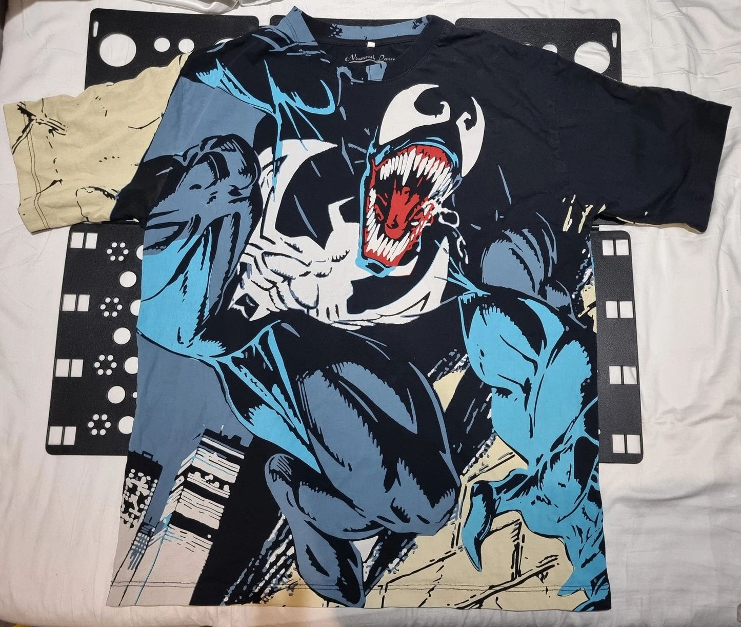 Venom Shirt (All Over Print F/B) Custom shirt by Nineteenth Letter Size: Large