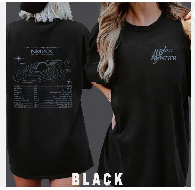 World Tour 2026 NMIXX First Frontier Unisex T-Shirt