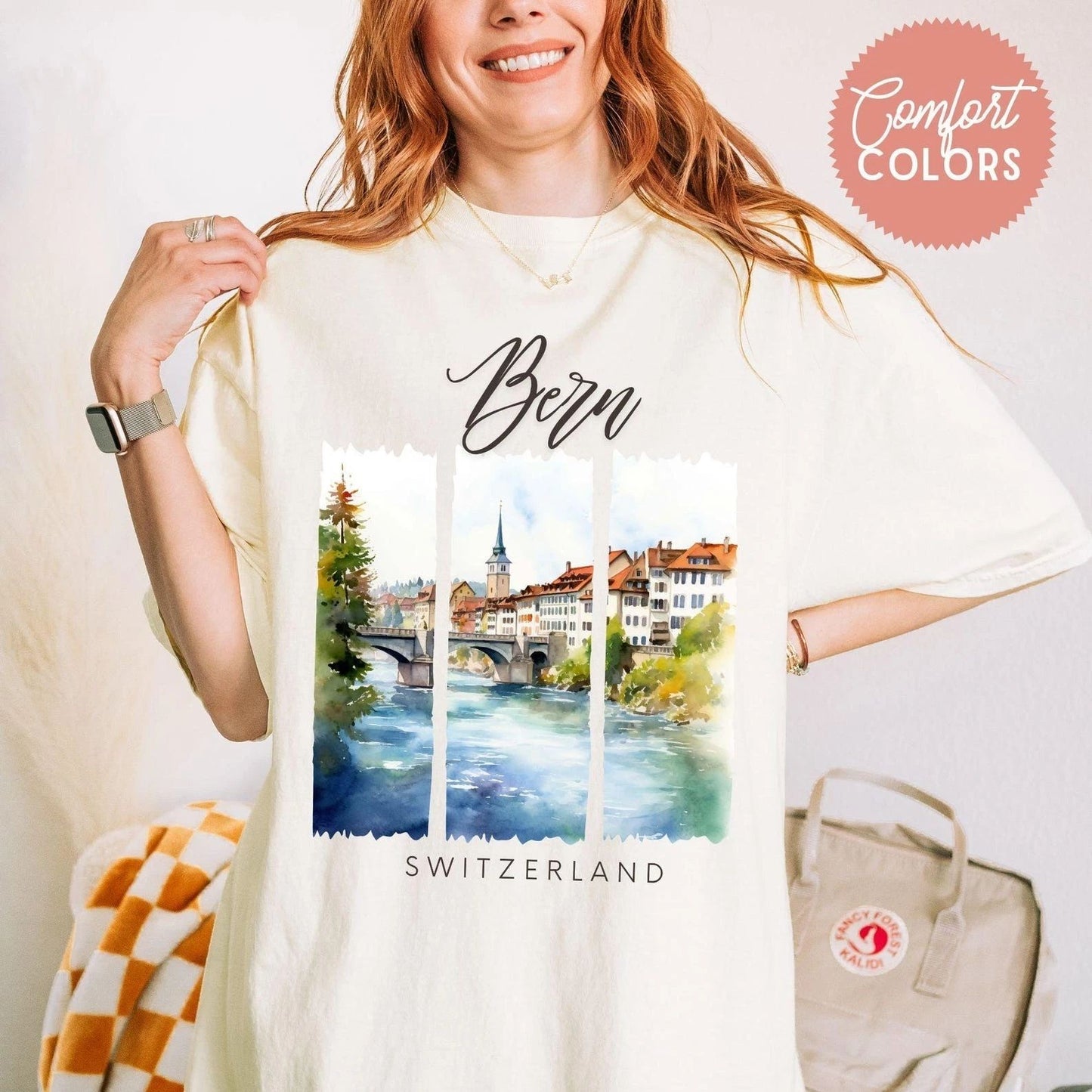 Bern T-Shirt Travel Gift for Switzerland  Trip Lovers Souvenir Tee