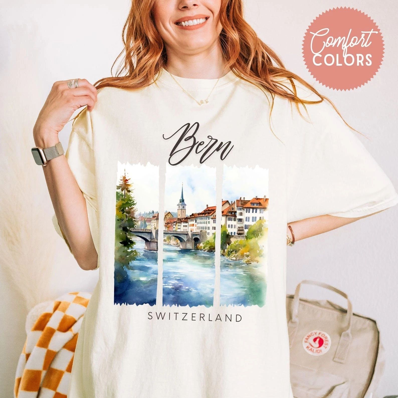 Bern T-Shirt Travel Gift for Switzerland  Trip Lovers Souvenir Tee