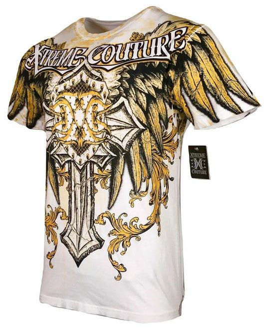 Xtreme Couture By Affliction Men's T-Shirt SIREN Tattoo Biker MMA S-5X