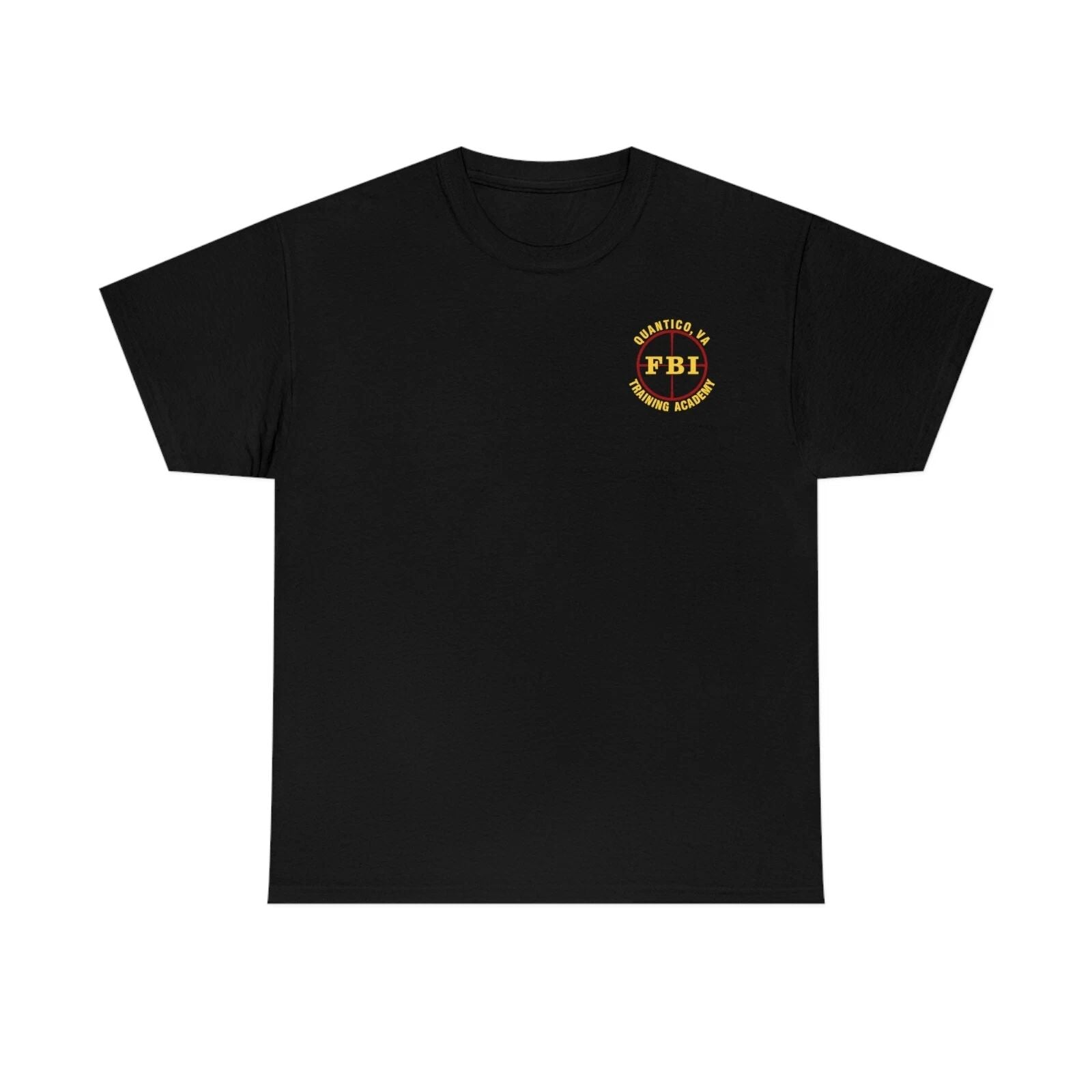 FBI Training Academy Police -  Custom front and back tee