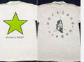 Vintage Everclear 1995 Portland Oregon Lime Green Star Logo Concert T-Shirt