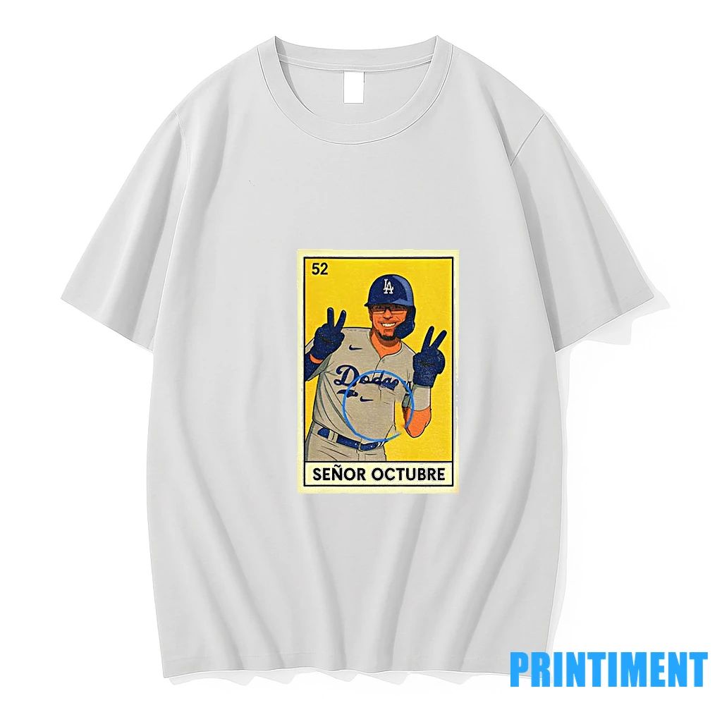 Kike Hernandez Senor Octubre Los Angeles Dodgers Mlb Baseball 2025 Card Tshirts Sweater