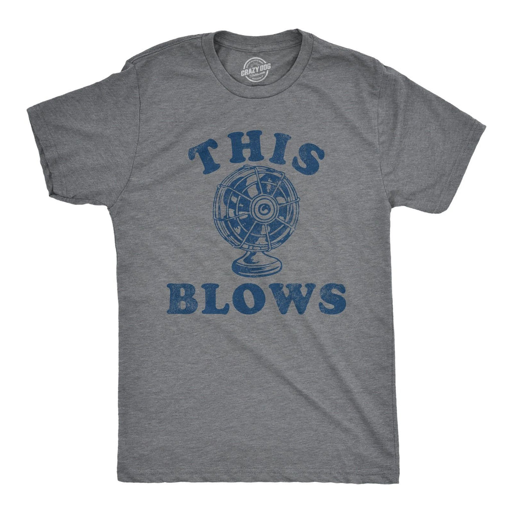 Mens Funny T Shirts This Blows Sarcastic Fan Graphic Novelty Tee for Men