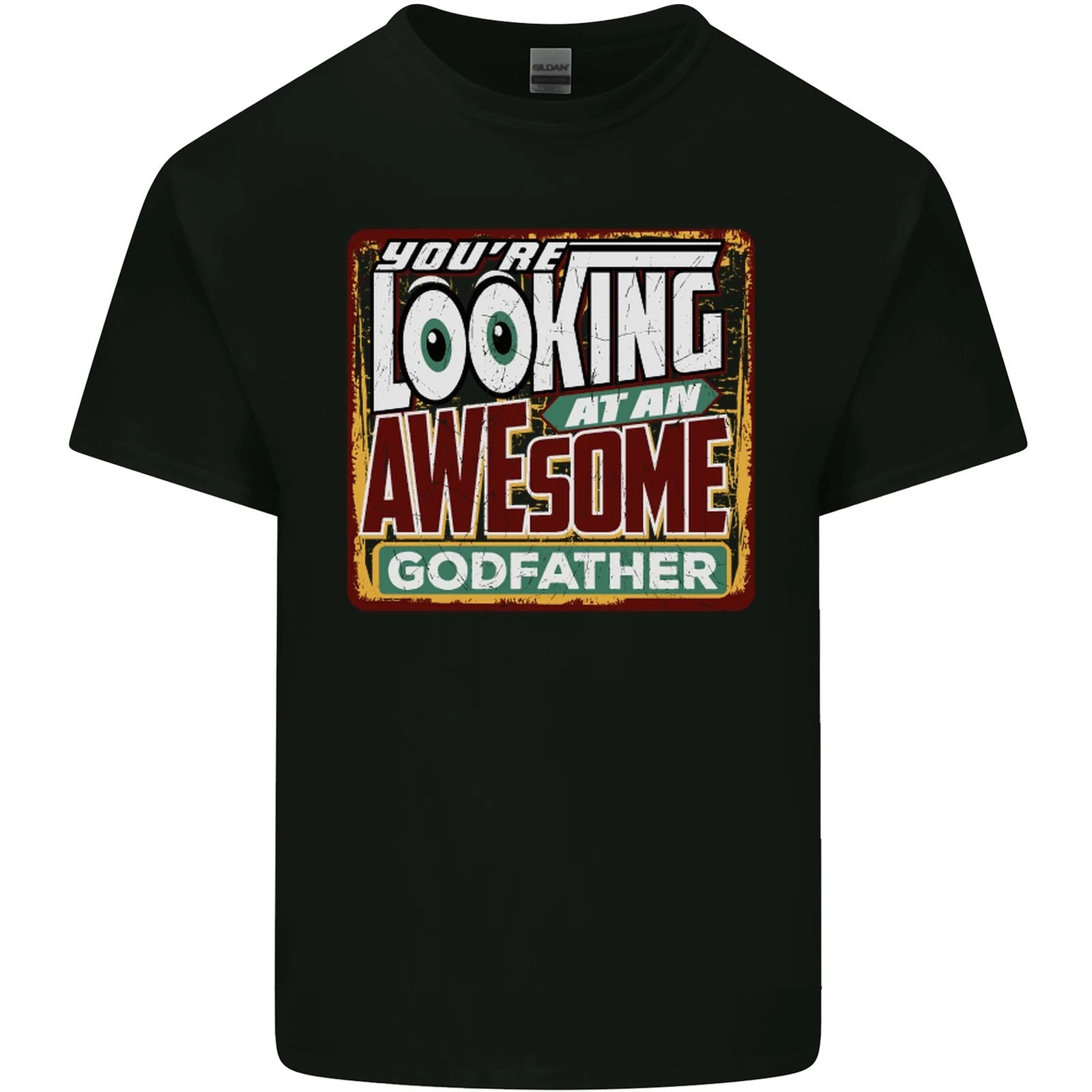 An Awesome Godfather Mens Light Cotton T-Shirt