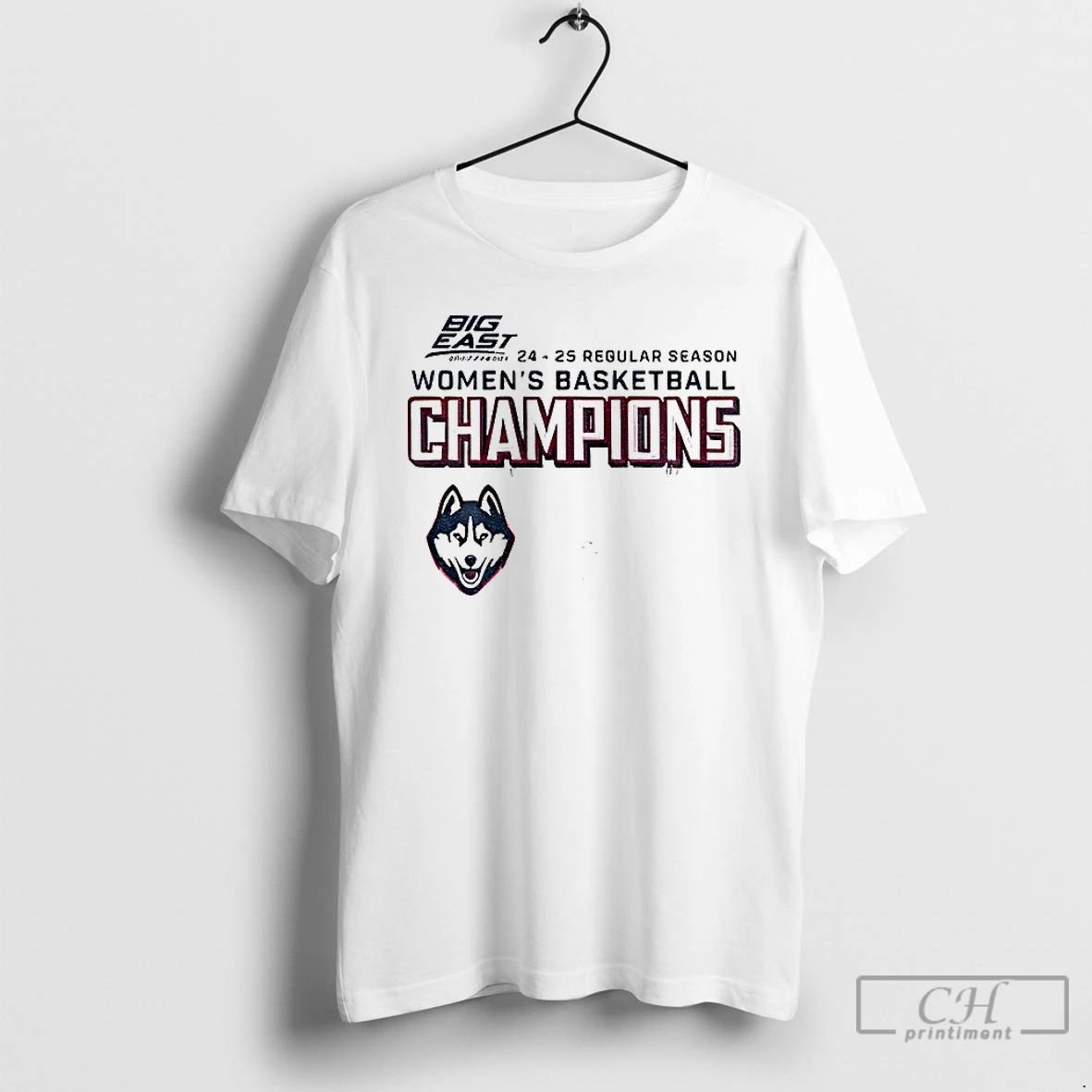 Premium Uconn Womens Basketball Nba 2024 25 Big East Wbb Tournament Champions T Shirts