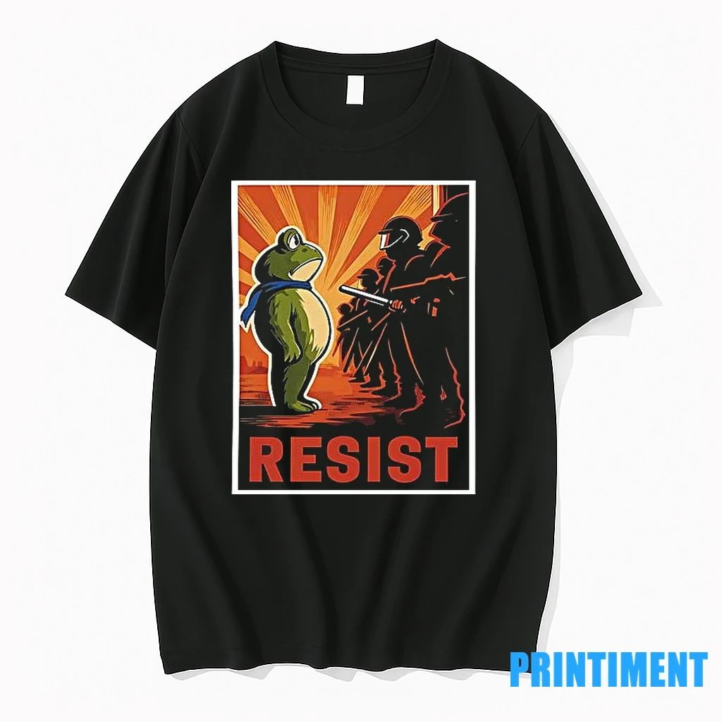 Portland Frog Protest Resist Tshirts Sweater