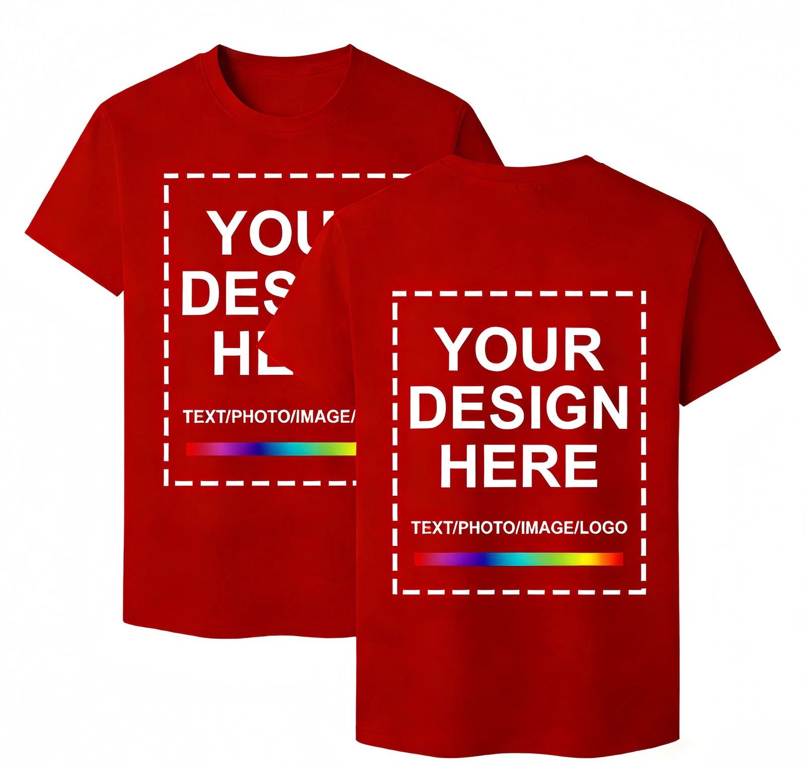 Customized T-shirt | Personalized text/images, daily wear and sports activities