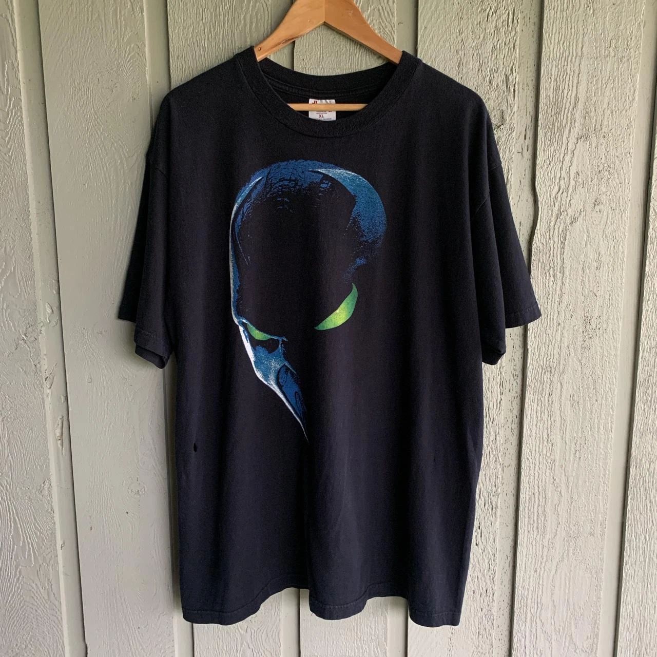Vintage 90s Spawn Movie Tshirt, Black Short Sleeve Unisex Tshirt Reprint KH6897