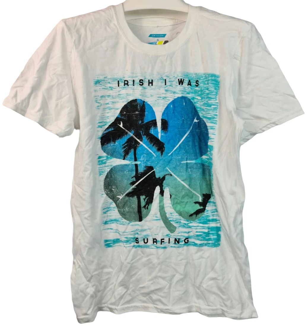 Oxide Men's Surf Graphic Short-Sleeve T-Shirt WHITE - SMALL