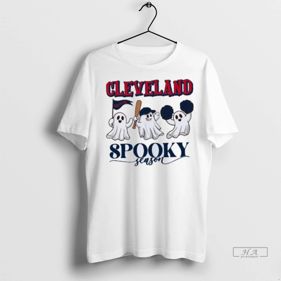 Trendy Officials Cleveland Guardians Ghost Baseball Spooky Season Halloween Mlb Wild Card Shirt Sweater