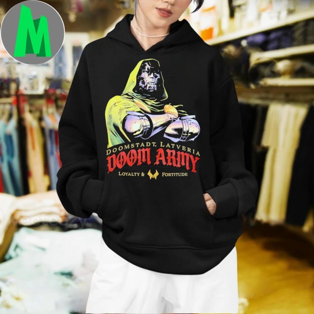 Doomstadt Latveria Doctor Doom Army Forge Shirt